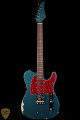 2024 - Suhr Eddie's Guitars Exclusive Roasted Classic T Antique - Ocean Turquoise Metallic