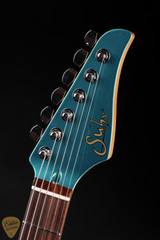 2024 - Suhr Eddie's Guitars Exclusive Roasted Classic T Antique - Ocean Turquoise Metallic