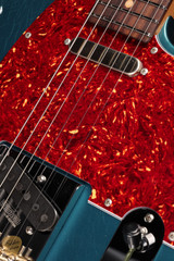 2024 - Suhr Eddie's Guitars Exclusive Roasted Classic T Antique - Ocean Turquoise Metallic