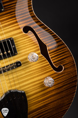 Paul Reed Smith Private Stock #11874 Singlecut Archtop I Brazilian Electric Guitar in Sandstorm Glow