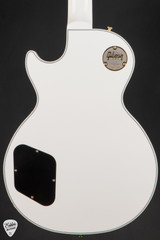 Gibson Custom Shop Les Paul Custom Gloss Electric Guitar in Alpine White