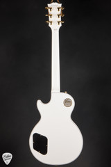 Gibson Custom Shop Les Paul Custom Gloss Electric Guitar in Alpine White