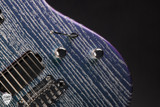 Tom Anderson Pro Am T Electric Guitar in Mystichrome with Silver Dog Hair