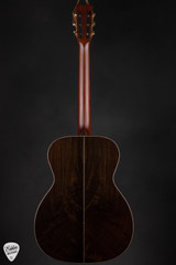 Santa Cruz OM Custom – Bearclaw Swiss Moon Spruce & African Blackwood Acoustic Guitar