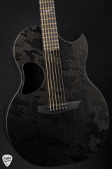 McPherson Carbon Sable Camo Gold EVO Acoustic Guitar with Black Hardware