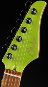 Suhr Eddie's Guitars Exclusive Roasted Modern - Lime Green Metallic