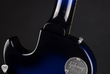 Gibson Custom Shop ’57 Les Paul Special Single-Cut Reissue Gloss Electric Guitar in Fast Black Blue Burst w/Stinger 8.3 #74358