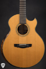 Kevin Ryan Cathedral Grand Fingerstyle Acoustic Guitar in Western Red Cedar & Cocobolo