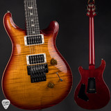 Paul Reed Smith Custom 24 Floyd Electric Guitar in Dark Cherry Sunburst