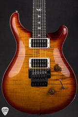 Paul Reed Smith Custom 24 Floyd Electric Guitar in Dark Cherry Sunburst