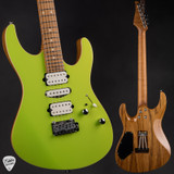 Suhr Modern Roasted Electric Guitar in Lime Green Metallic