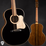 2017 – Irvin Guitars SJ Small Jumbo Black Top – Western Red Cedar & Bocote Acoustic Guitar