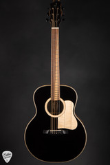 2017 – Irvin Guitars SJ Small Jumbo Black Top – Western Red Cedar & Bocote Acoustic Guitar