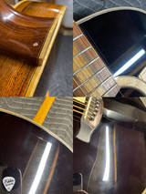 2017 – Irvin Guitars SJ Small Jumbo Black Top – Western Red Cedar & Bocote Acoustic Guitar