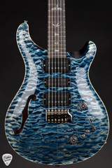 Paul Reed Smith Eddie’s Guitars Wood Library Special Semi-Hollow Rosewood Neck Electric Guitar in Faded Whale Blue
