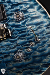 Paul Reed Smith Eddie’s Guitars Wood Library Special Semi-Hollow Rosewood Neck Electric Guitar in Faded Whale Blue