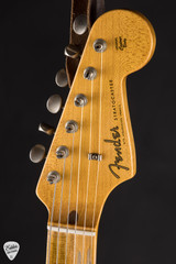 2018 – Fender Custom Shop Wildwood 10 ’55 Stratocaster Relic Electric Guitar in Faded Sonic Blue