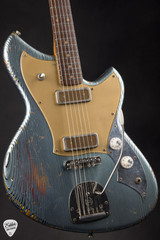 2017 – Novo Serus J Electric Guitar in Ice Blue Metallic over ’64 3 Tone Burst
