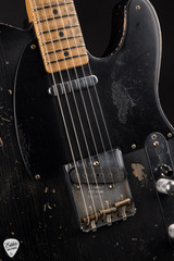 Fender Custom Shop Limited Edition Master Built 1958 Telecaster Relic Black Electric Guitar