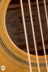 Gallagher Bluegrass Bell Grand Auditorium Torrefied Adirondack Spruce and Mahogany Acoustic Guitar