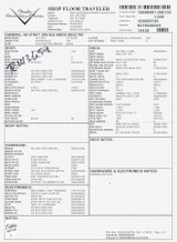 Fender Shop Floor Traveler