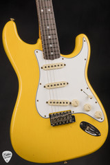 Fender Custom Shop 1965 Stratocaster Journeyman Relic Electric Guitar in Aged Graffiti Yellow