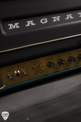 Magnatone Limited Edition 100 Watt Slash Signature guitar Head amplifier in Green Anaconda number 27 of 100