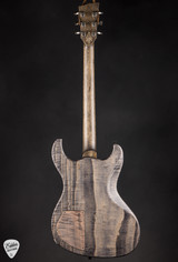 Dunable Gnarwhal – Flamed Swamp Ash & Glow Resin Buckeye Burl Electric Guitar in Charcoal Tobacco Burst