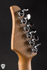 Suhr Modern T Burl Maple & Black Limba electric guitar in Trans Algae