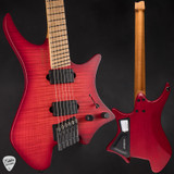Strandberg Boden Original N2 6 string electric guitar in Sunset Coral Burst