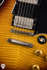 2022 – Gibson Custom Shop Murphy Lab Les Paul Special Double Cut Figured Top Ultra Heavy Aged Electric Guitar in Bourbon Burst