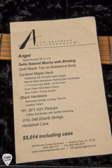 2017 – Tom Anderson Angel Electric Guitar in Satin Natural Mocha