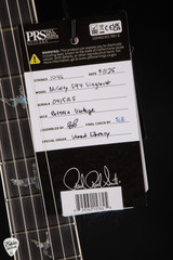 Paul Reed Smith Eddie’s Guitars Wood Library McCarty 594 Singlecut Stained Neck/Ebony Electric Guitar in Charcoal