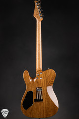 Suhr Modern T – Waterfall Burl Maple & Roasted Swamp Ash Electric Guitar in Faded Trans Green Burst