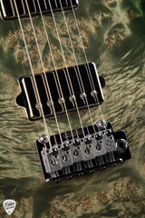 Suhr Modern T – Waterfall Burl Maple & Roasted Swamp Ash Electric Guitar in Faded Trans Green Burst