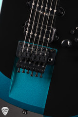 James Tyler Ultimate Weapon Electric Guitar with Black Top with Turquoise Back & Sides