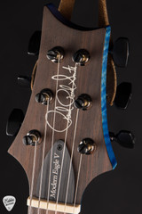 Paul Reed Smith Eddie’s Guitars Wood Library Modern Eagle V Brazilian Electric Guitar in Faded Blue Jean Satin