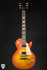 Gibson Custom Shop PSL 1960 Les Paul Standard Reissue V3 Gloss Tangerine Burst Electric Guitar