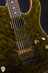 Tom Anderson Top T Contoured Transparent Dark Olive Electric Guitar