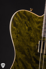 Tom Anderson Top T Contoured Transparent Dark Olive Electric Guitar