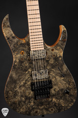 2024 – Mayones Duvell Elite Pro 6 Electric Guitar in Transparent Natural Gloss/Buckeye Burl