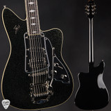Duesenberg Paloma Baritone Electric Guitar in Black Sparkle