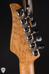 Suhr Modern T – Waterfall Burl Maple & Roasted Swamp Ash Electric Guitar in Trans Purple Burst