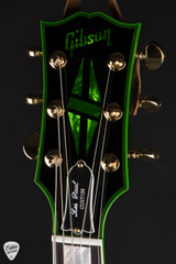 Gibson Custom Shop Made 2 Measure Les Paul Custom Figured Electric Guitar in Green Widow