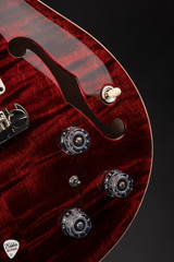 Paul Reed Smith Hollowbody II Piezo Electric Guitar in Red Tiger