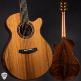 2012 – Laurie Williams 20th Year Commemorative Tui Signature – Paraoanui Sinker & Brazilian Rosewood Acoustic Guitar