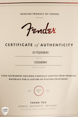 Fender Limited Edition American Vintage II 1961 Stratocaster Electric Guitar in Fiesta Red