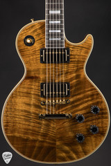Gibson Custom Shop Made 2 Measure 1968 Les Paul Custom Reissue Koa Electric Guitar in Natural