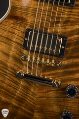 Gibson Custom Shop Made 2 Measure 1968 Les Paul Custom Reissue Koa Electric Guitar in Natural