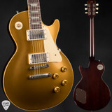 Gibson Custom Shop 1957 Les Paul Goldtop Reissue Dark Back VOS Double Gold Electric Guitar